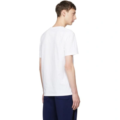 Shop Maison Margiela White 'stereotype' T-shirt In 100 White