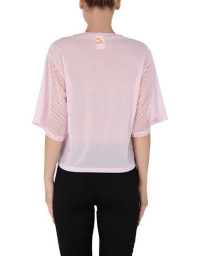 Puma X Sophia Webster T-shirts In Pink