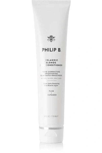 Shop Philip B Icelandic Blonde Conditioner, 178ml In Colorless