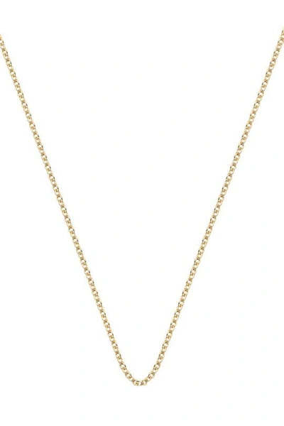 Monica Vinader Rolo Chain 22-24 Inch In Yellow Gold