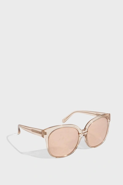 Shop Linda Farrow Luxe Square-frame Acetate Sunglasses In R Gold