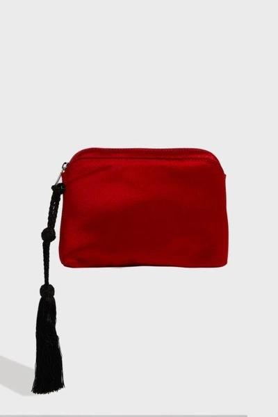 Shop The Row The Ascot Small Satin Bag In Red