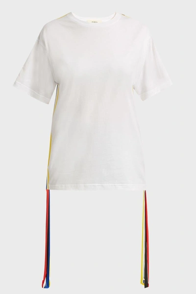 Shop Ports 1961 Side String T-shirt In White