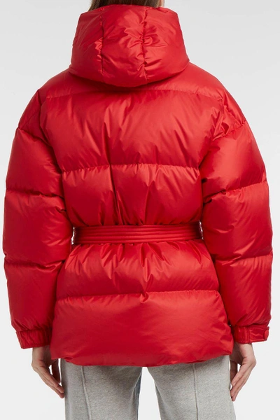 Shop Ienki Ienki Michlin Quilted Shell Down Jacket In Red