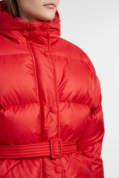 Shop Ienki Ienki Michlin Quilted Shell Down Jacket In Red