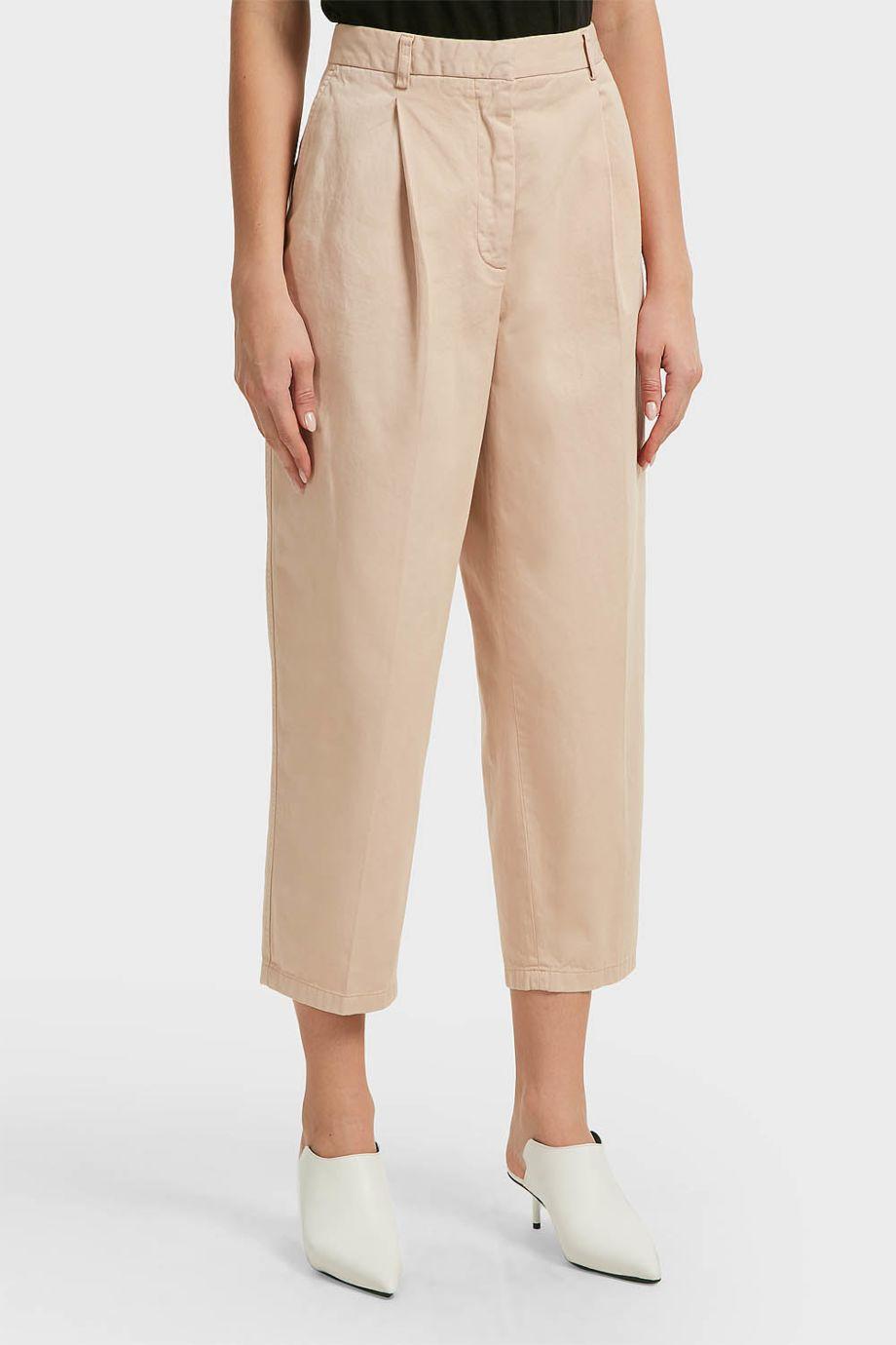 styled by tapered trousers