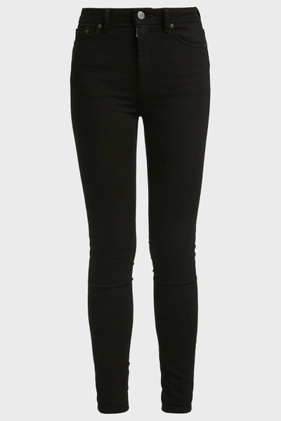Shop Acne Studios Peg Skinny Jeans In Black