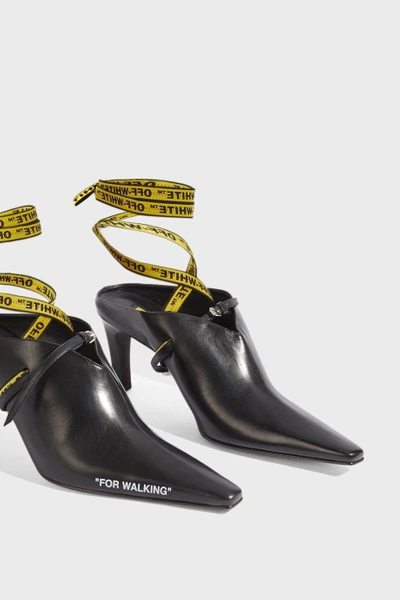 Shop Off-white For Walking Mules In Black