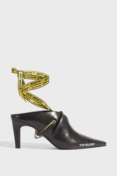 Shop Off-white For Walking Mules In Black