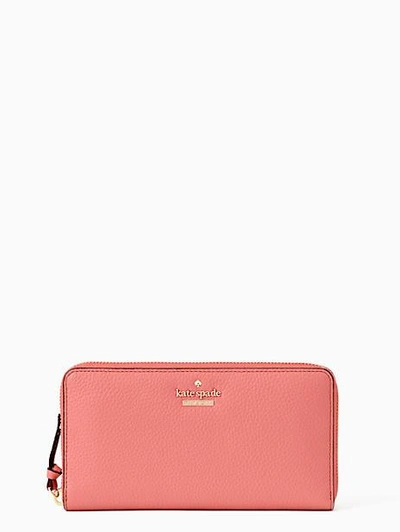 Shop Kate Spade Jackson Street Lacey In Coral Pebble
