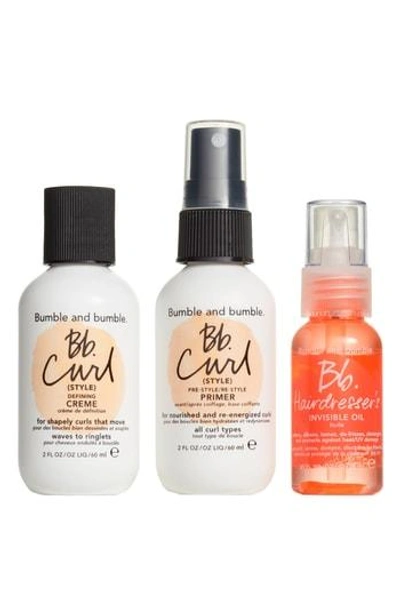 Shop Bumble And Bumble Getaway Set For Curly Hair