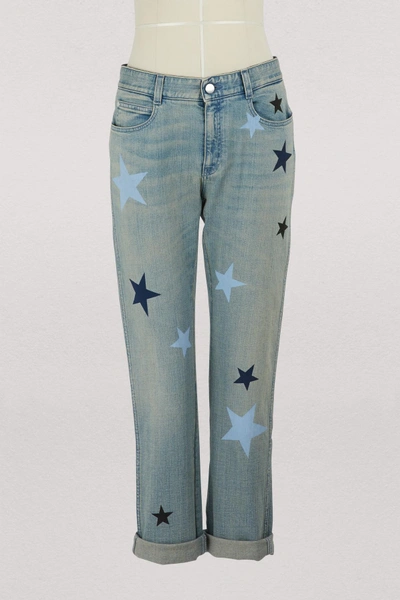 Shop Stella Mccartney Boyfriend Jeans In 4110 - Da Def.