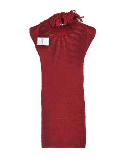 Shop Valentino Turtleneck In Maroon