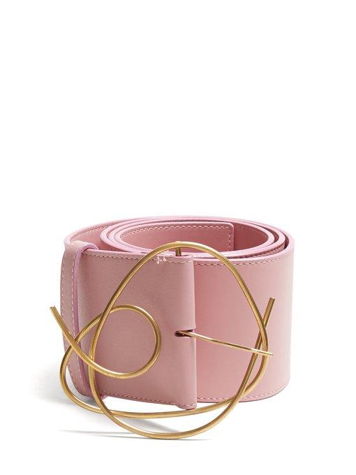 日本最大級 ロクサンダ レディース ベルト Leather Belt Light Pink 格安人気 Ihmc2021 Com