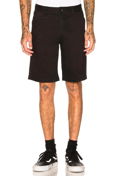Shop Publish Kavin Shorts In Black