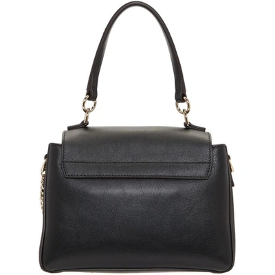 Shop Chloé Chloe Black Mini Faye Day Bag In 001 Black