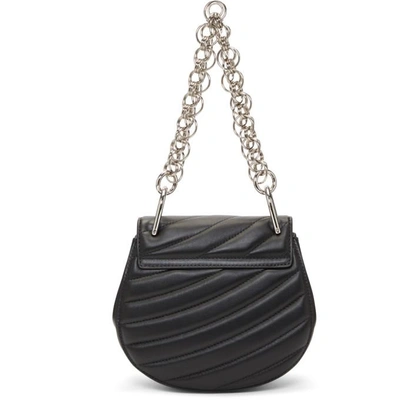 Shop Chloé Chloe Black Mini Drew Bijou Bag In 001 Black