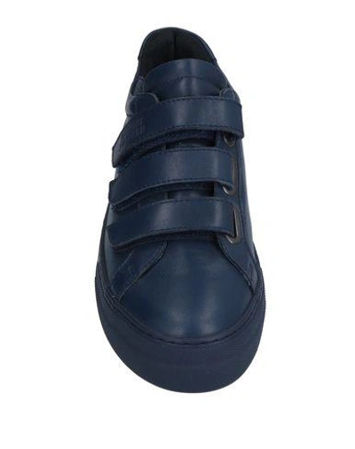 Shop National Standard Sneakers In Dark Blue