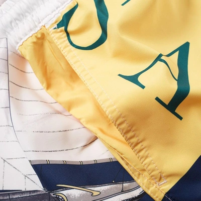 Shop Polo Ralph Lauren Cp93 Sailing Print Swim Short In Multi