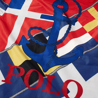 Shop Polo Ralph Lauren Cp93 Sailing Flag Print Windbreaker In Multi