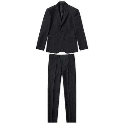 Shop Givenchy Single Breasted Suit In Black