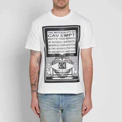Shop Cav Empt Md Materialitytee In White