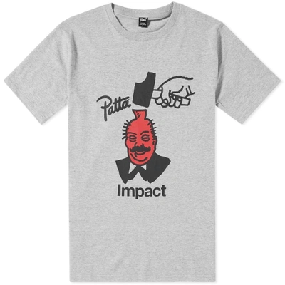 Shop Patta Impact Tee In Grey