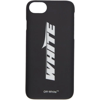 Shop Off-white Black Wing Off Iphone 8 Case In 1001 Blk/wt