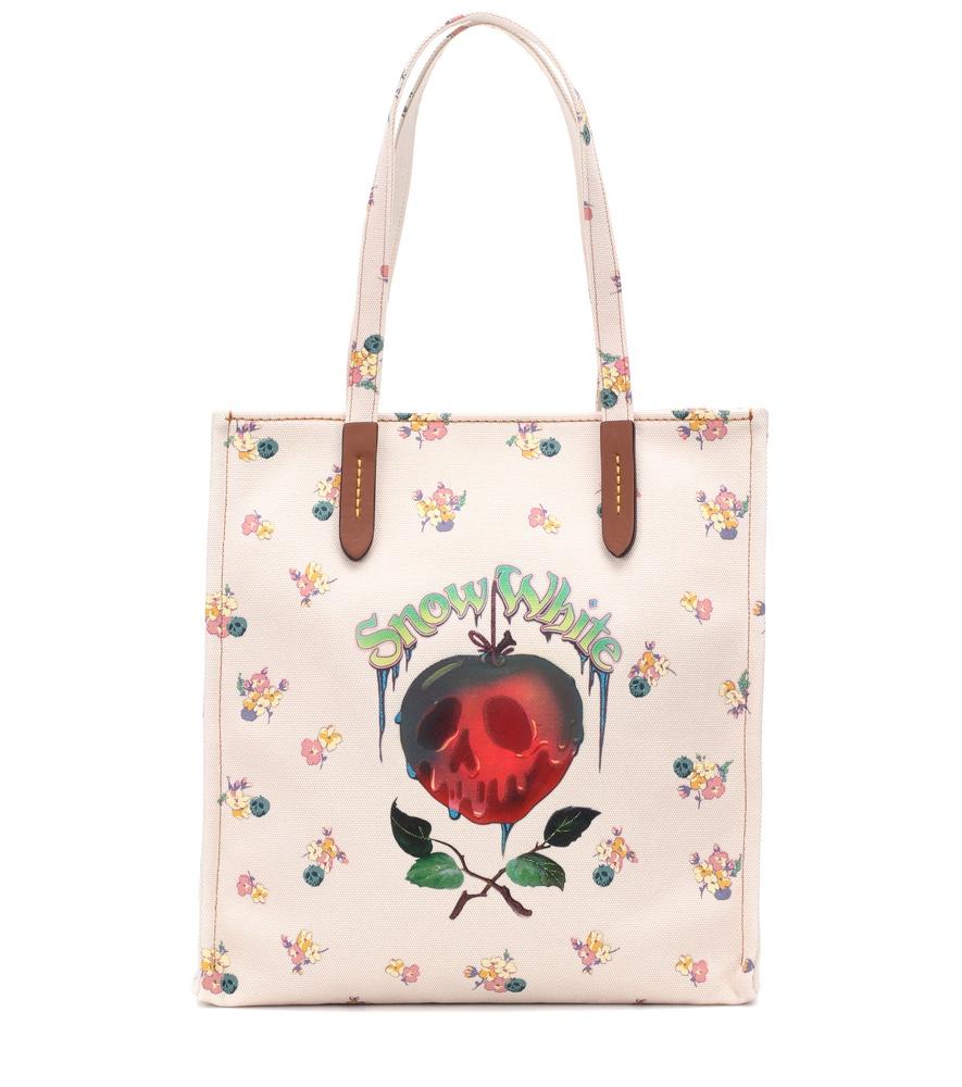 coach snow white tote
