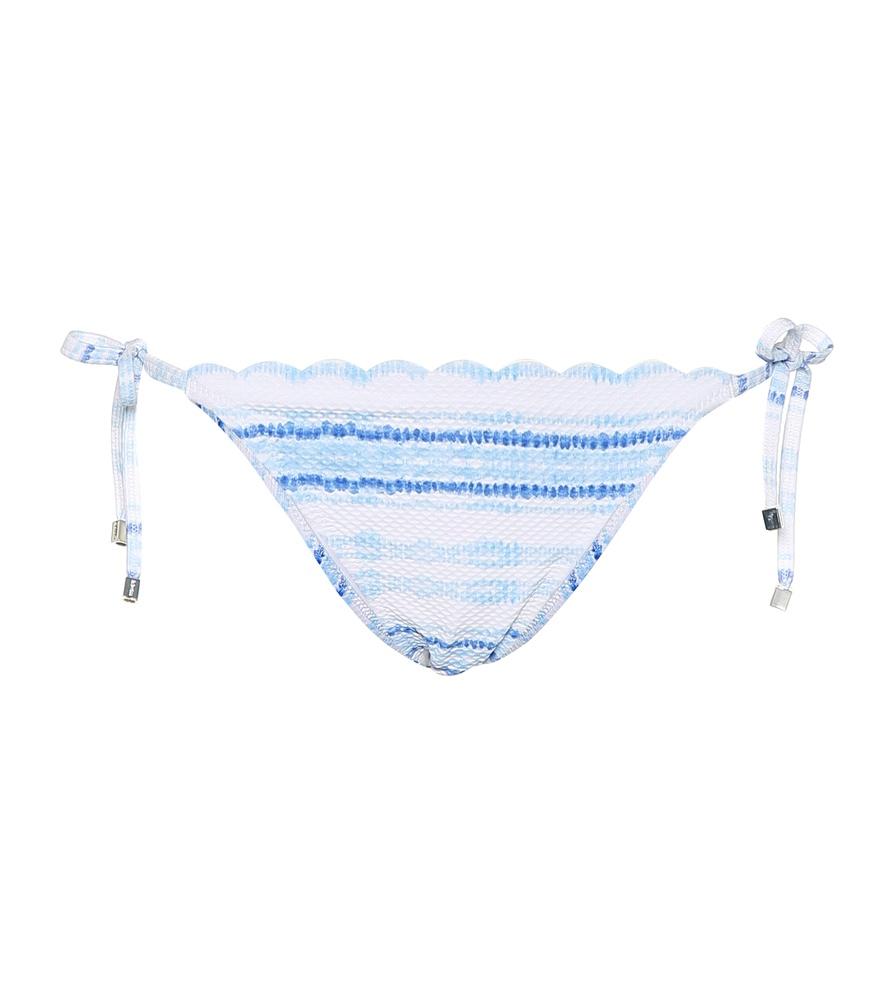 Heidi Klein Gili Islands Striped Bikini Bottoms In Blue | ModeSens