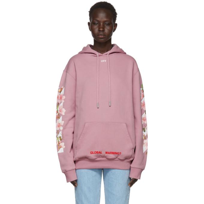pink global warming hoodie
