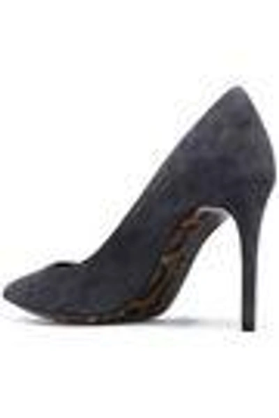 Shop Dolce & Gabbana Woman Suede Pumps Anthracite