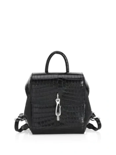 Shop Alexander Wang Hook Mini Backpack In Black