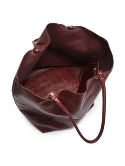 Shop Alexander Wang Roxy Large Bucket Tote In Cranberry