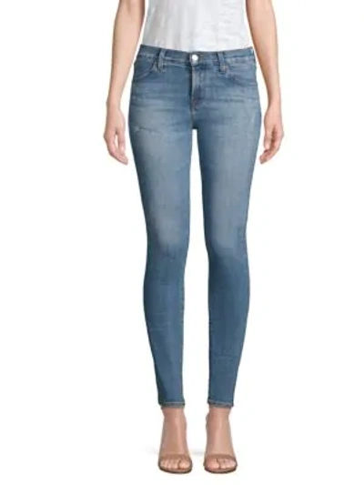 Shop J Brand 620 Mid-rise Super Skinny Jeans In Sawyer