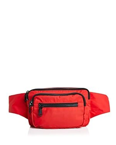 Shop Sol & Selene Hip Hugger Belt Bag In Red/black