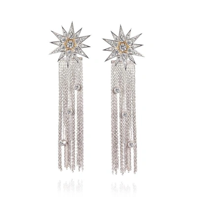 Shop Apples & Figs Celestial Star Tassel Earrings