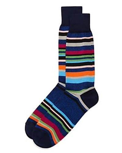 Shop Paul Smith Aster Stripe Socks In Multi