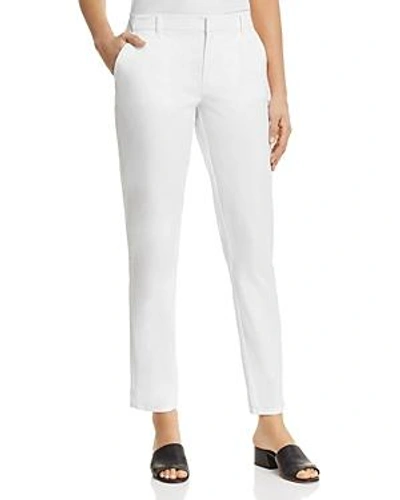 Shop Donna Karan New York Straight-leg Pants In White