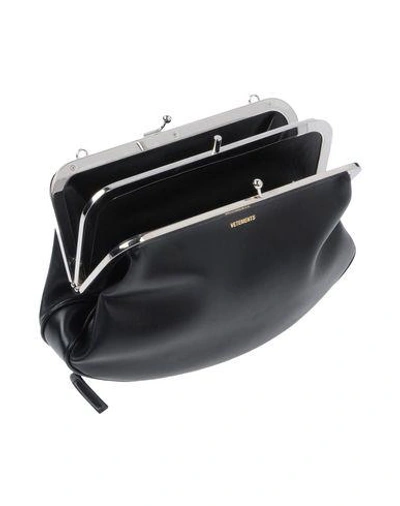 Shop Vetements Handbag In Black