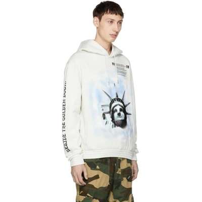 Shop Off-white Liberty Hoodie