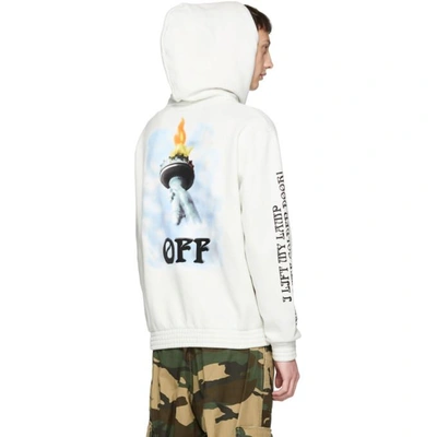 Shop Off-white Liberty Hoodie