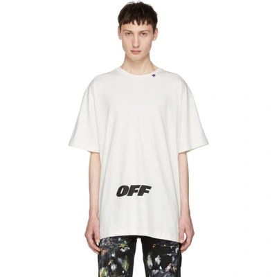 Shop Off-white Wing Logo T-shirt In 0210 Ow/blk