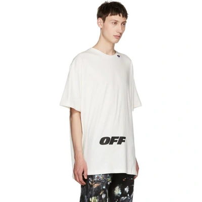 Shop Off-white Wing Logo T-shirt In 0210 Ow/blk