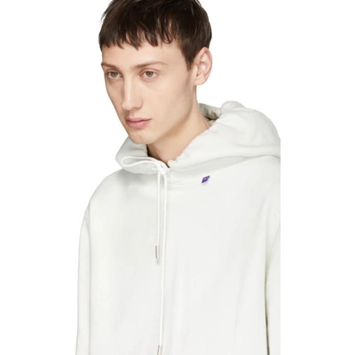 Shop Off-white Wing Off Logo Hoodie In 0210 Off-wt