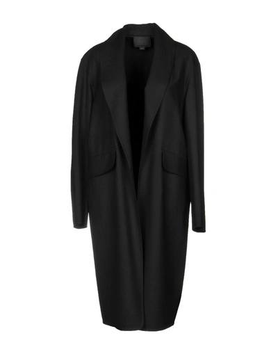 Shop Alexander Wang Full-length Jacket In Black