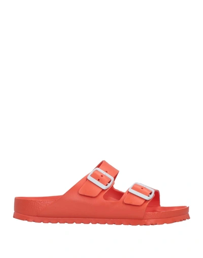 Shop Birkenstock Sandals In Orange