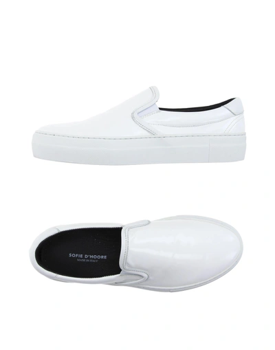 Shop Sofie D'hoore Sneakers In White