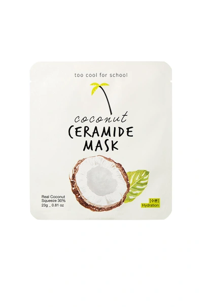 Shop Too Cool For School Coconut Ceramide Mask In N,a