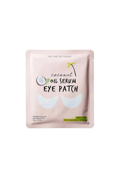 Shop Too Cool For School Coconut Oil Serum Eye Patch In N,a